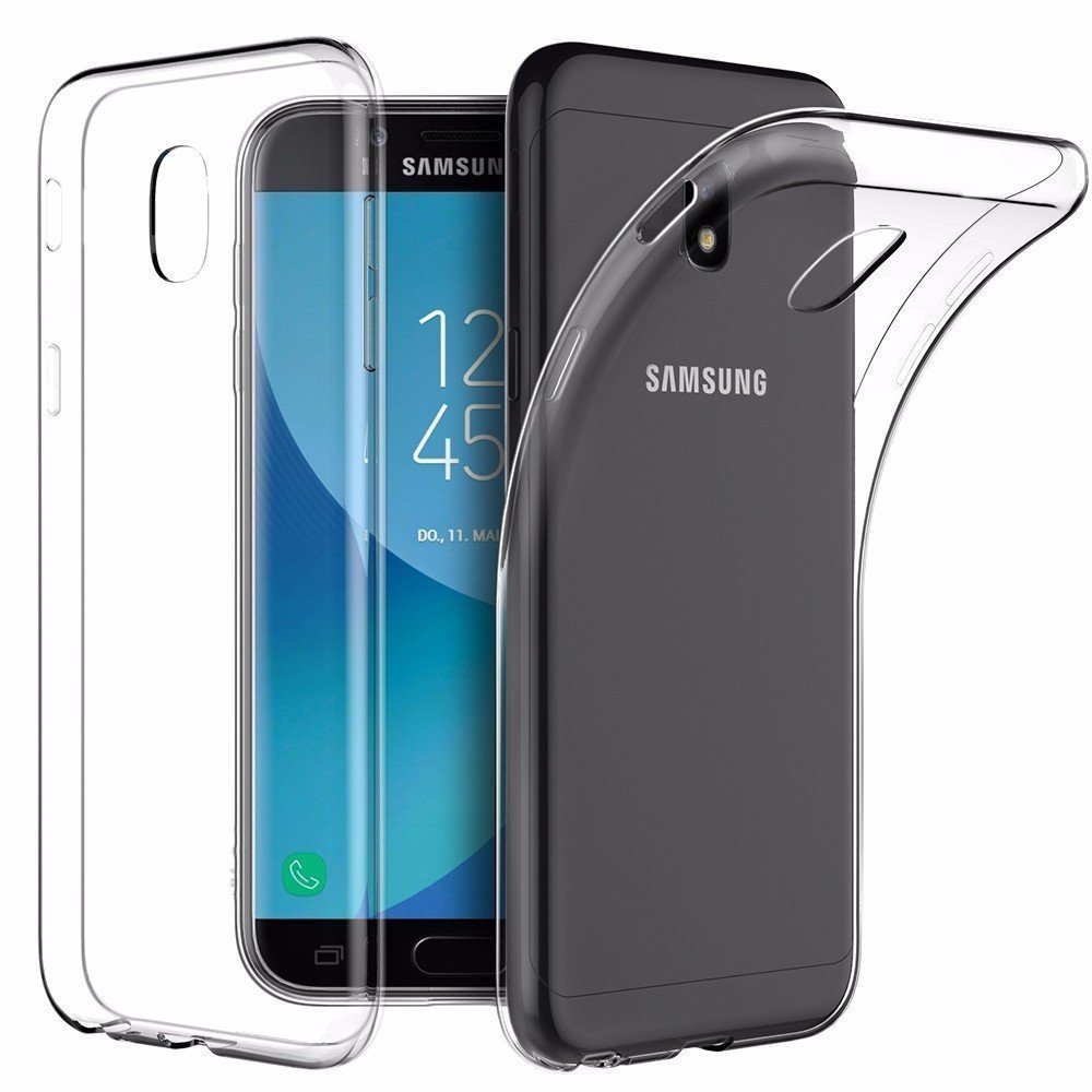 Bild av Samsung Galaxy J7 (2017) Silikon Gummi TPU Mjukt Skal 0.3mm Tunn