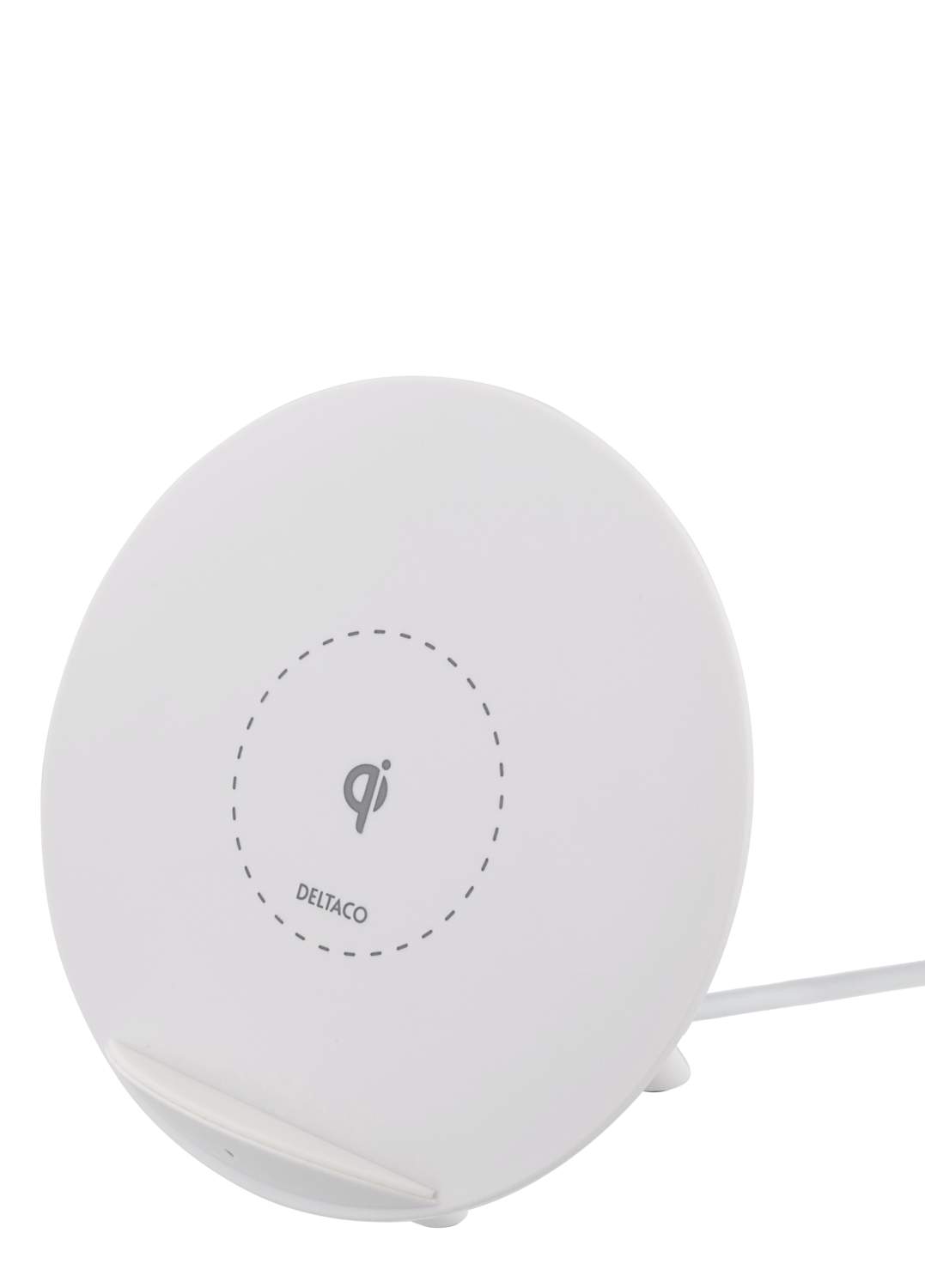 DELTACO Trådlös Snabbladdare för iPhone och Android, 10W, QI certifier DELTACO Trådlös Snabbladdare för iPhone och Android, 10W, QI certifier