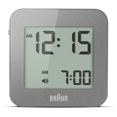 Braun Digital Travel Alarm Clock