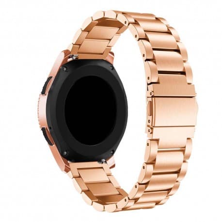 Armbånd rustfrit stål Samsung Galaxy Watch 42mm - Rosè (S)