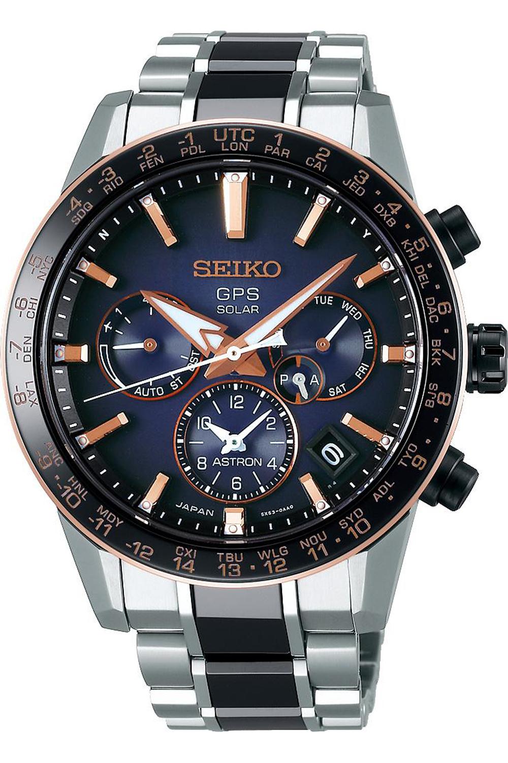 Seiko astron SSH007J1 Mens Solar watch