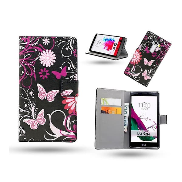 Case / Leather Wallet - LG G4