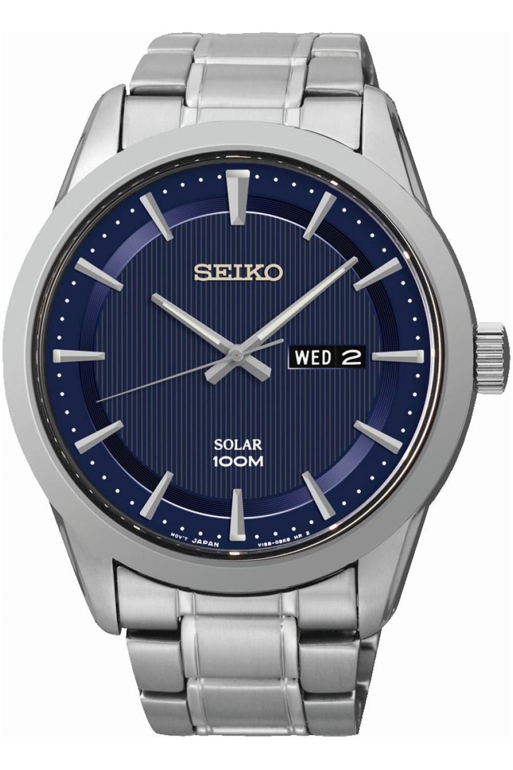 Seiko solar SNE361P1 Mens Solar watch