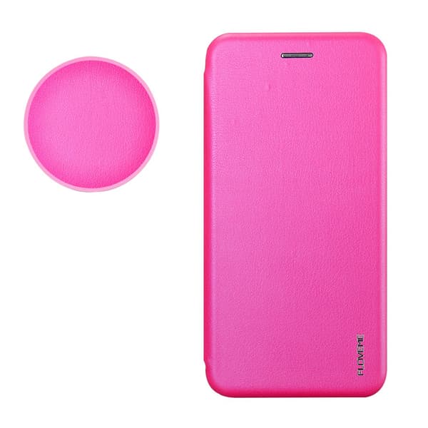 Stilsäkert Fodral i PU-Läder för iPhone 7 Plus Rosa