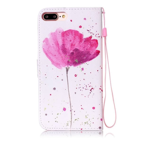 Blommiga Plånboksfodral för iPhone 7/8/SE