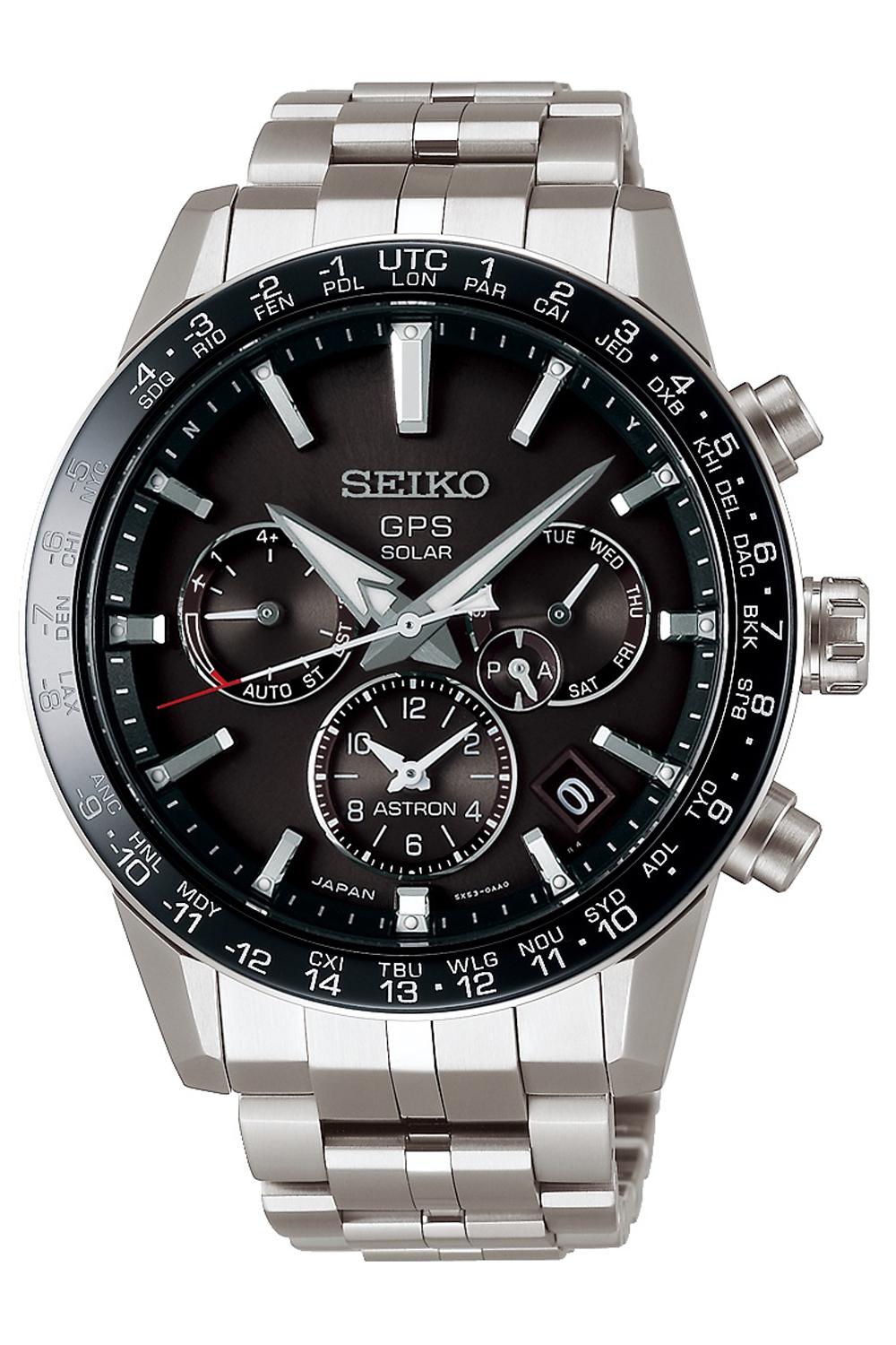 Seiko astron SSH003J1 Mens Solar watch