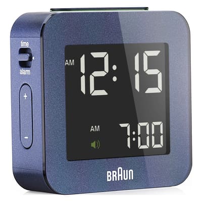 Braun Digital Travel Alarm Clock