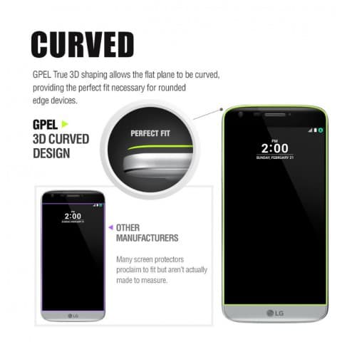 LG G5 Pansar SVART 2-PACK