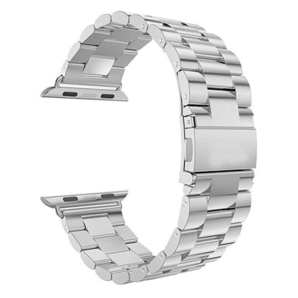 AppleWatch Stål SVART-ROSA38mm