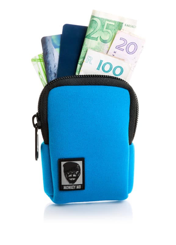 Monkey M8 Mini Wallet Ocean Blue