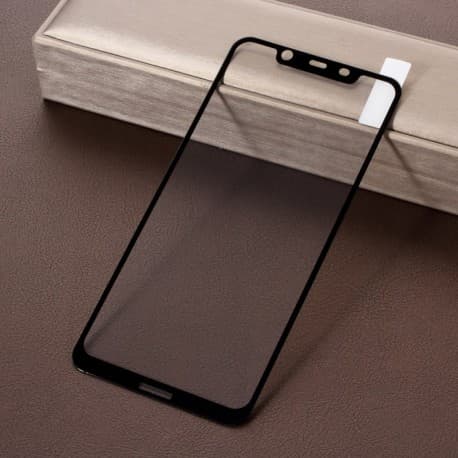 Silk Printing Tempered Glass Full Size Screen Film (Full Glue) for Nokia 7.1 Plus/X7
