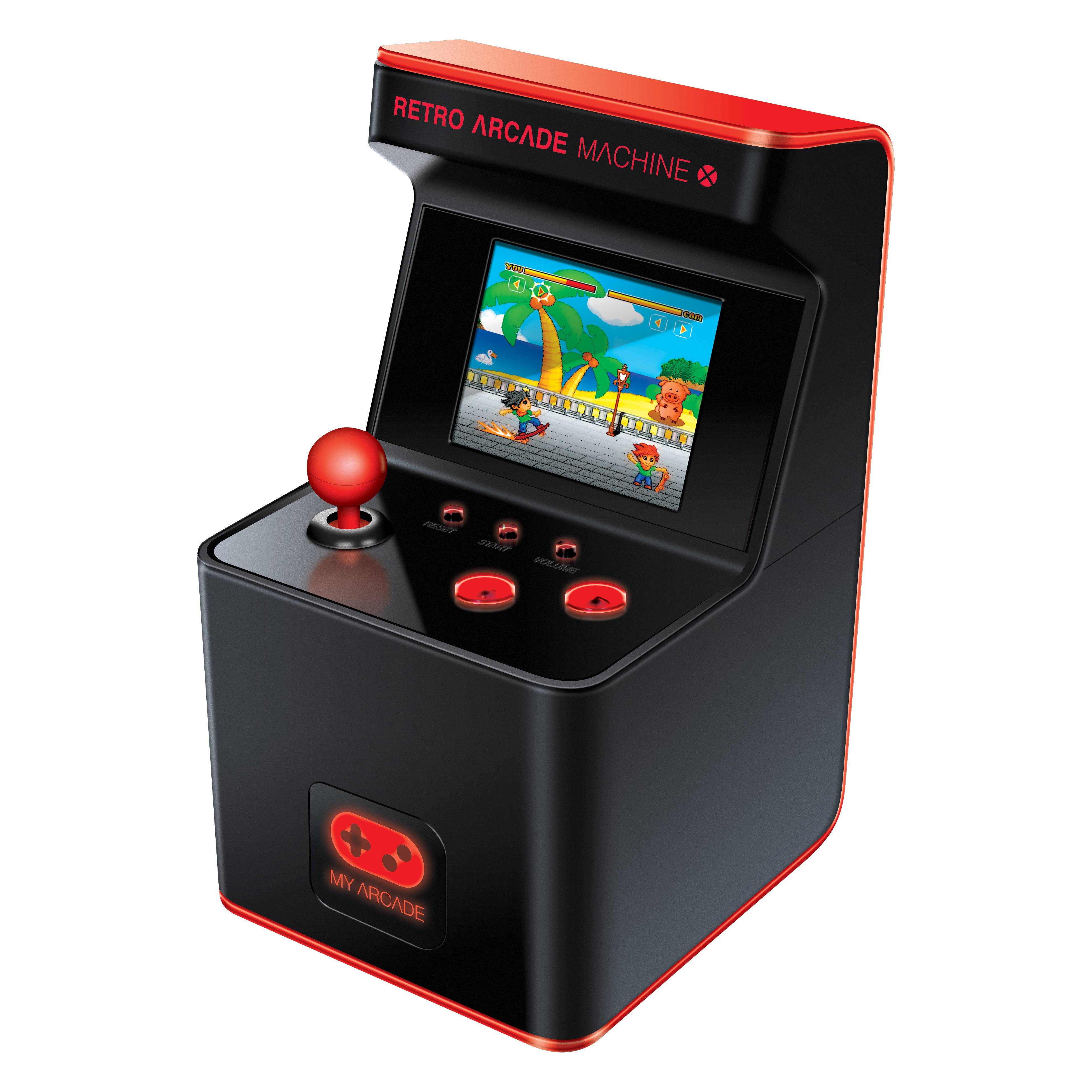 Retro Arcade Machine X Portable Gaming Mini Arcade skåp med 300 Inbyggd