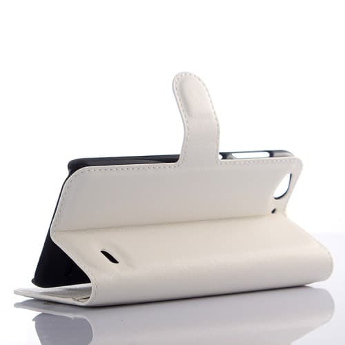 Plånboksfodral till ZTE Blade S6 - Vit