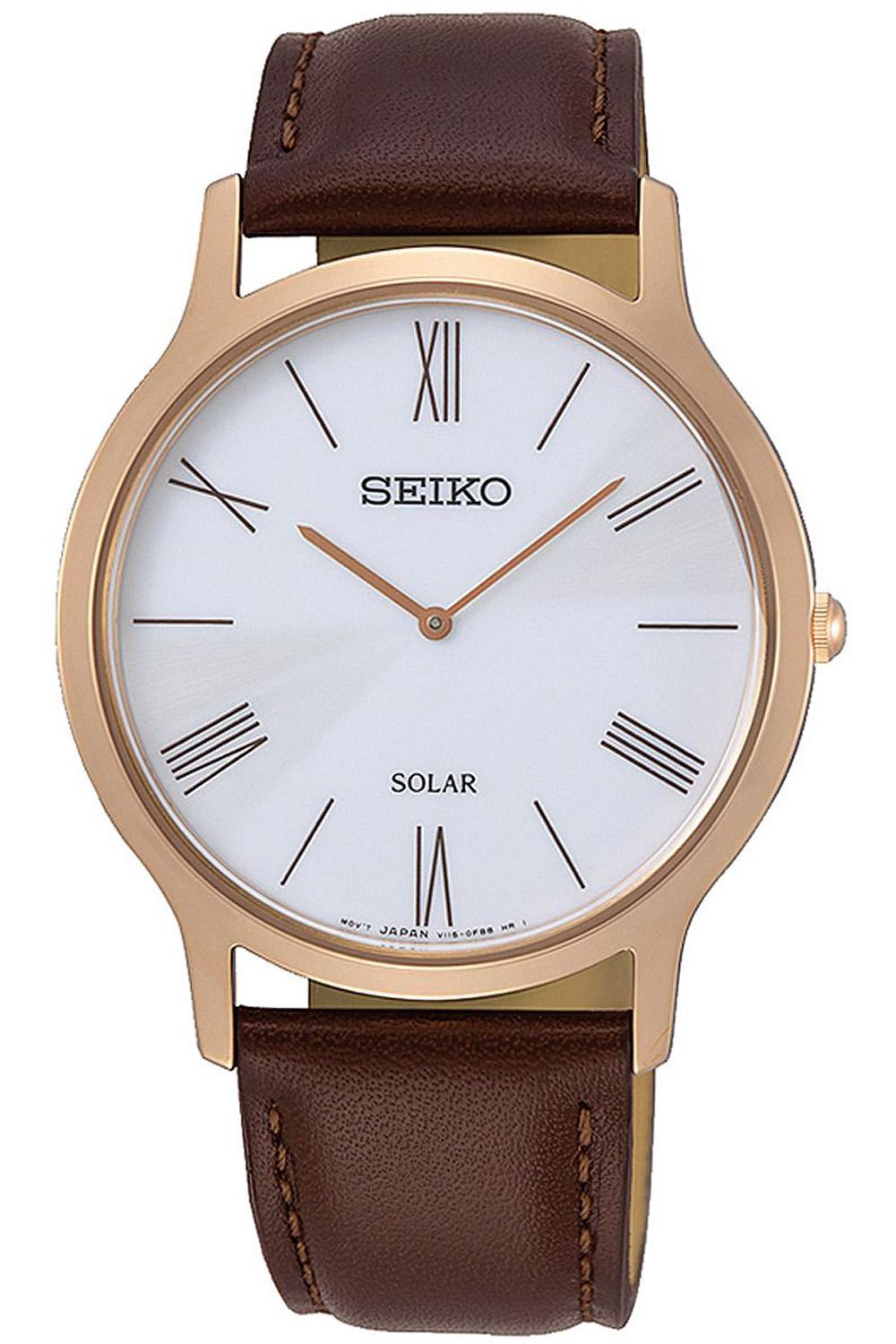 Seiko solar SUP854P1 Mens Solar watch