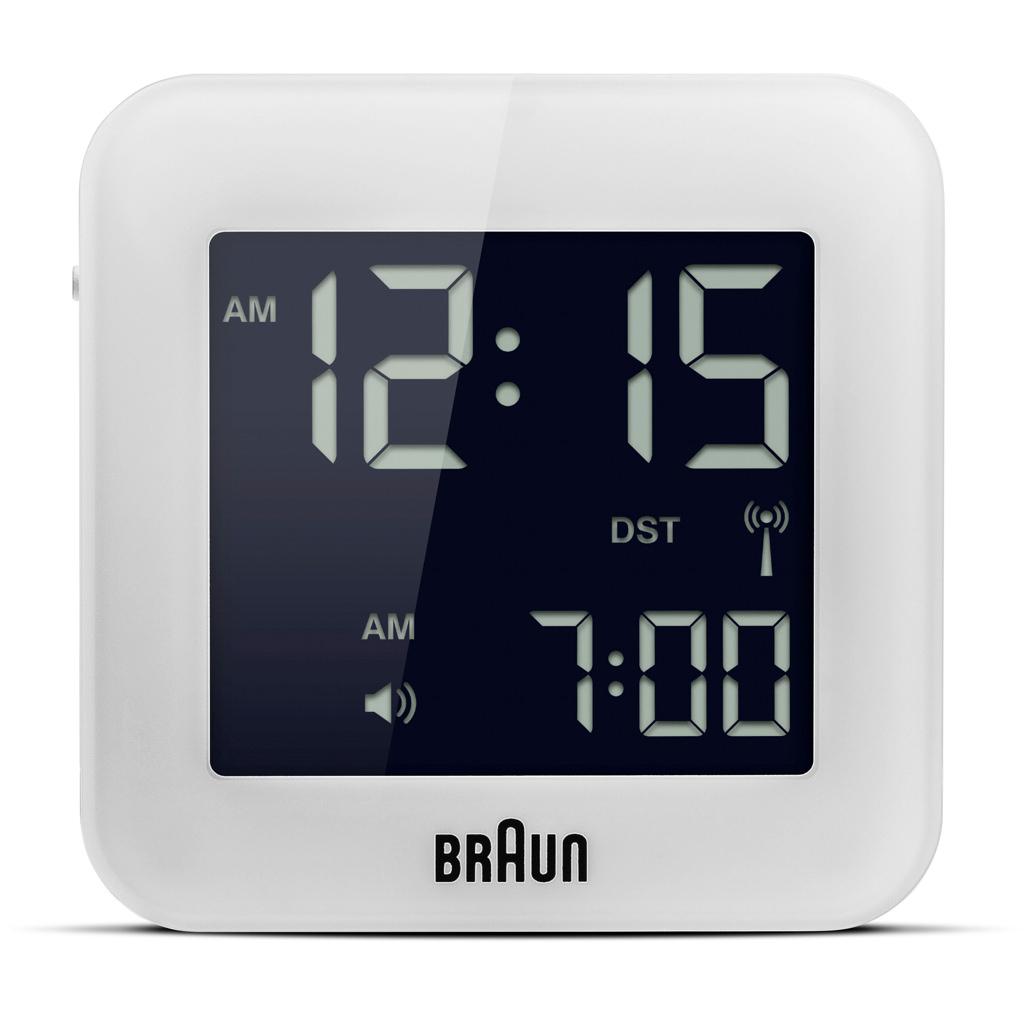 Braun Digital Global Radio Controlled Travel Alarm Clock CDON