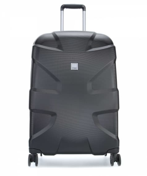 Resväska Titan X2 Sharkskin 71cm - Mellanstor Svart