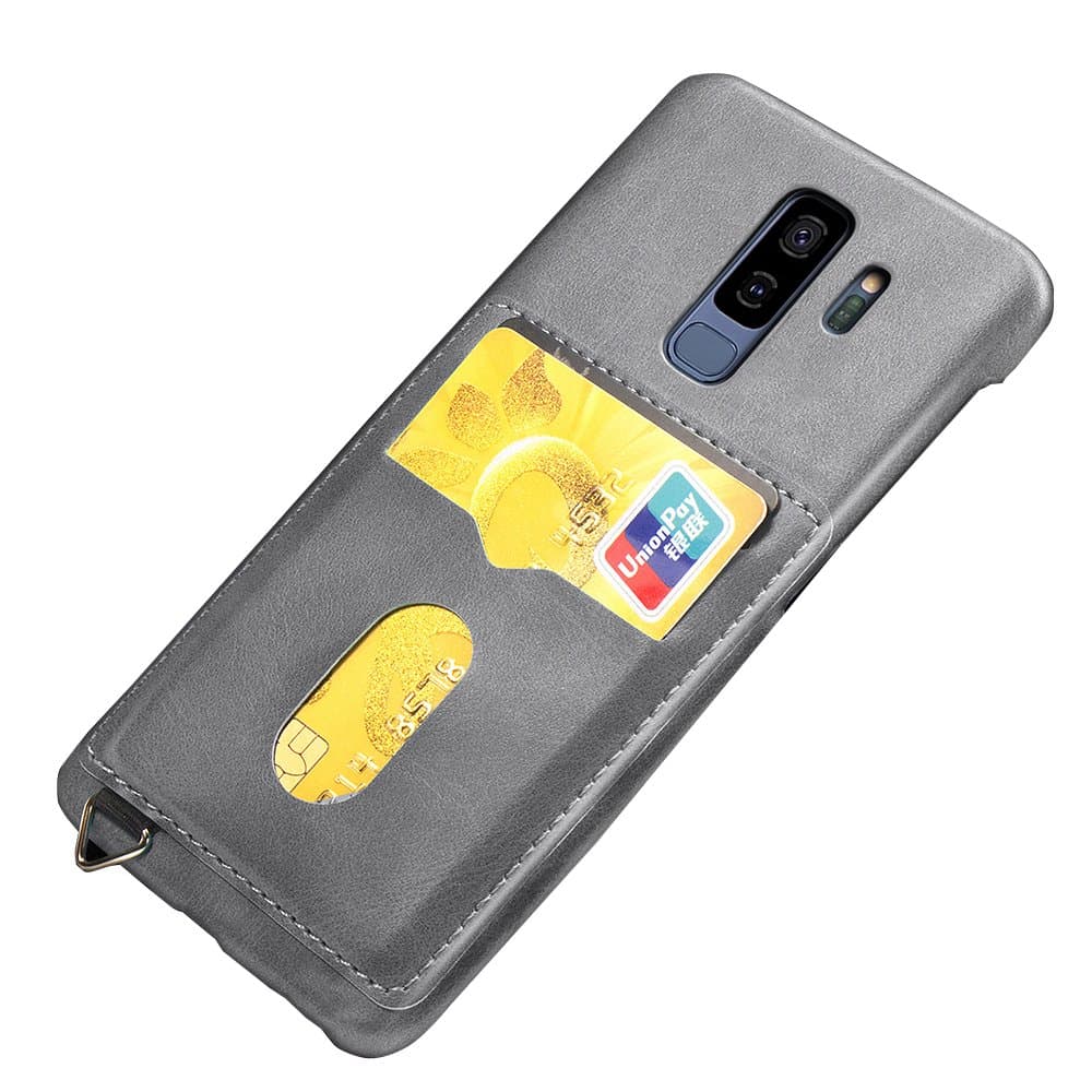 Stilsäkert Leman Skal med Korthållare - Samsung Galaxy S9+