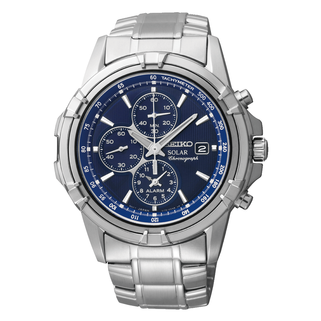 Seiko solar SSC141P1 Mens Solar watch