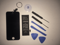 Miniatyrbild 2 av 2: iPhone 5S LCD + Batteri/Verktyg SVART