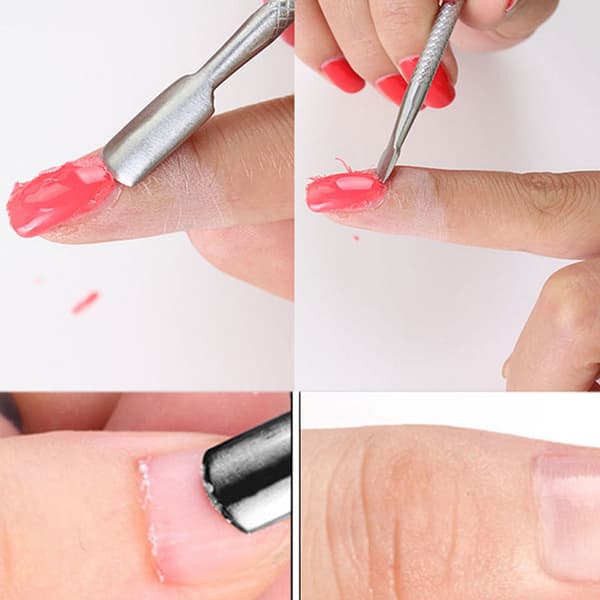 2 in 1 Nagelbands pusher