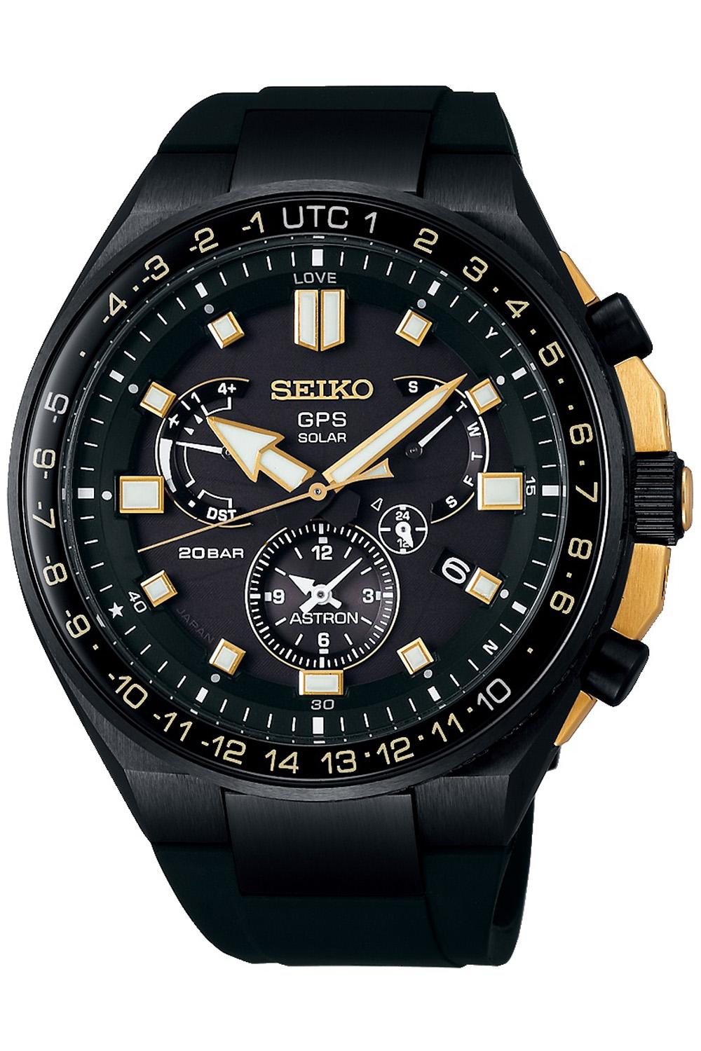 Seiko astron SSE174J1 Mens Solar watch