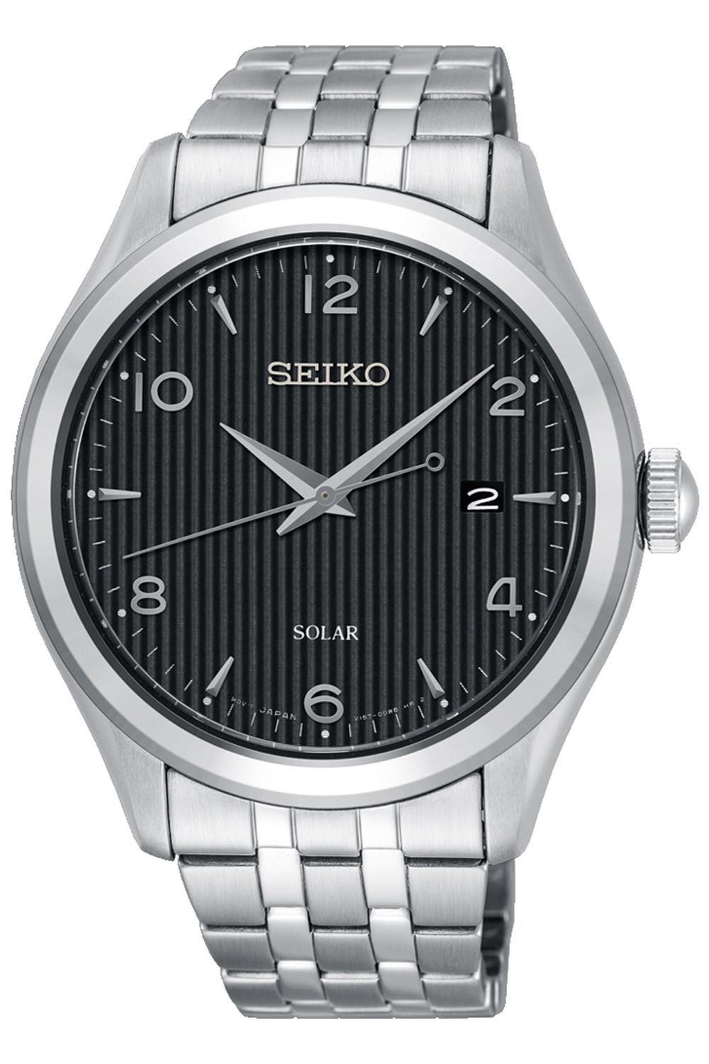 Seiko solar SNE489P1 Mens Solar watch