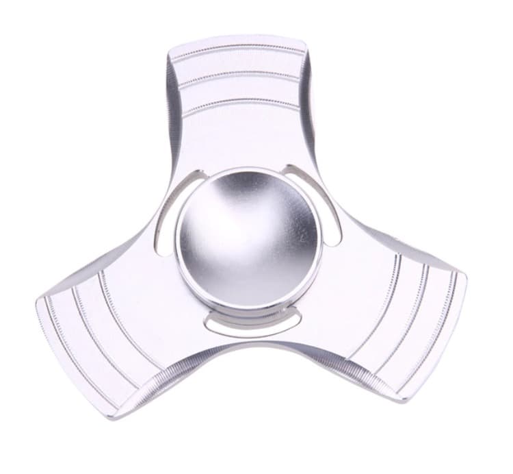 (REA!) Fräck Fidget Spinner Metall Aluminium UFO-Spinner