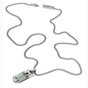 Diesel DX0112040 mens pendant necklace