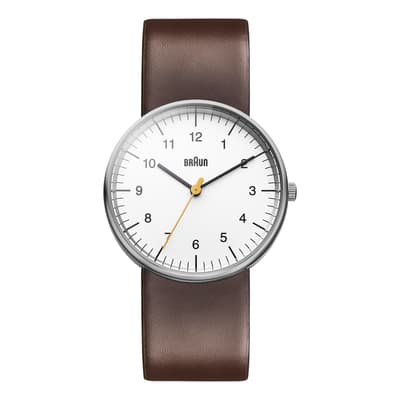 Braun Classic Watch with Leather Strap