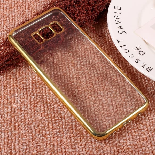 Gel Mobilskal till Samsung Galaxy S8 Plus - Guld