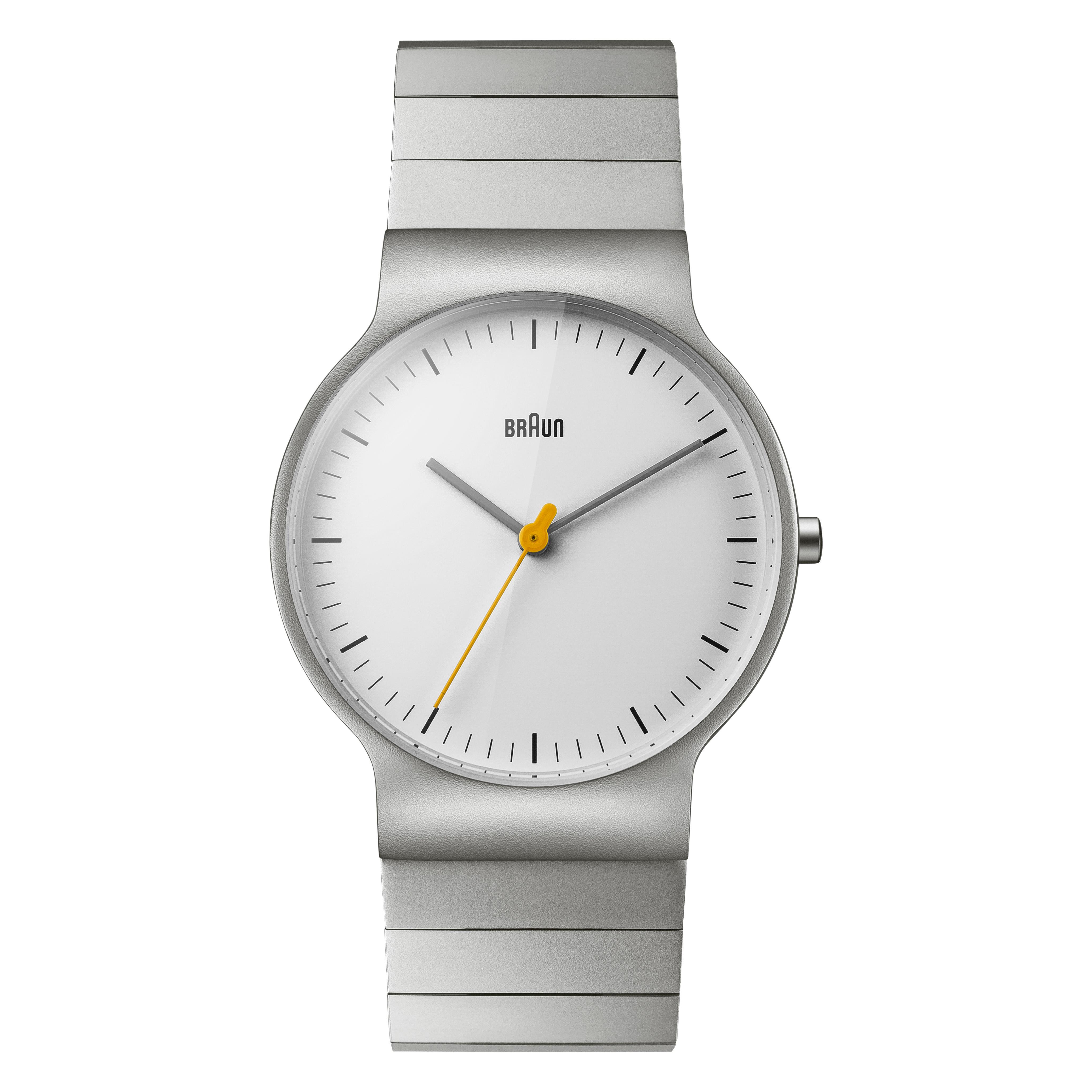 Braun Classic Slim Watch with Stainless Steel Bracelet