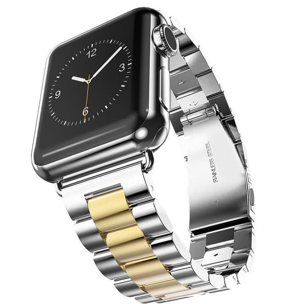 AppleWatchStål SILVER-GULD42mm