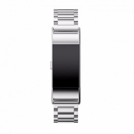 Armband rostfritt stål FITBIT Charge 3 - Silver