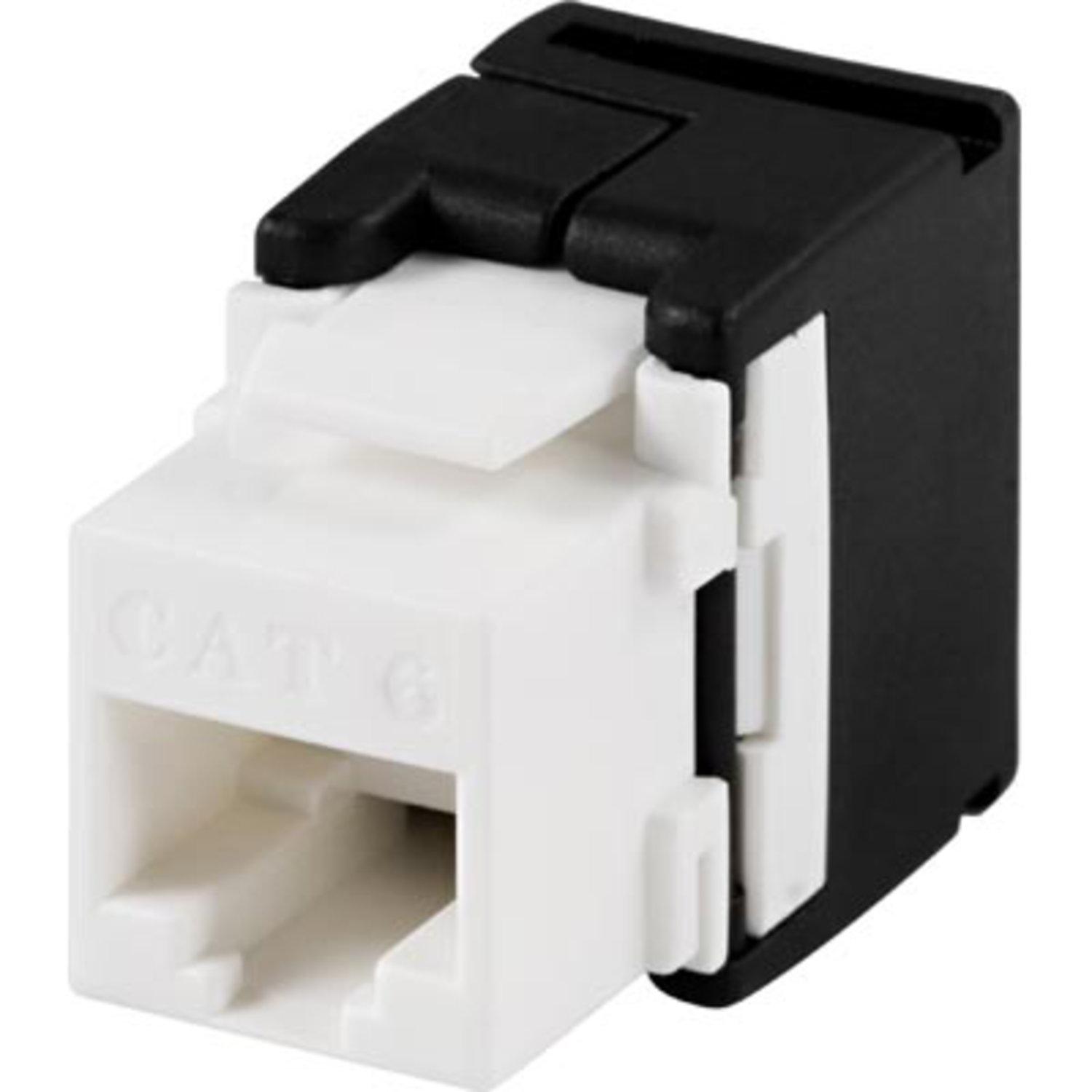 DELTACO UTP Cat6 Keystone kontaktdon, tumTool-freetum