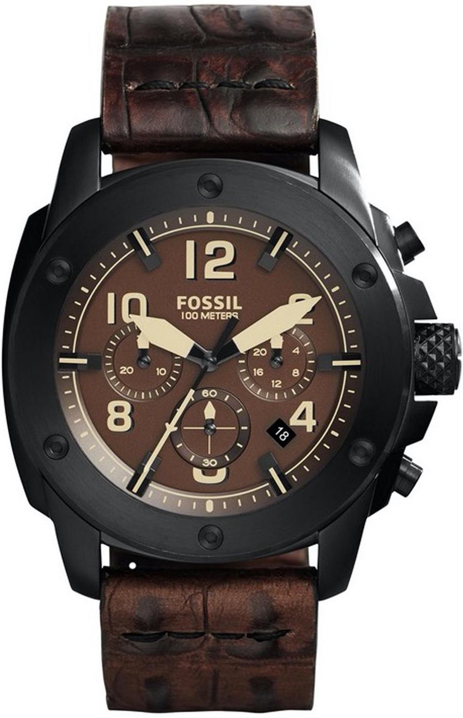 Fossil modern chrono FS5095 Mens Japanese quartz watch