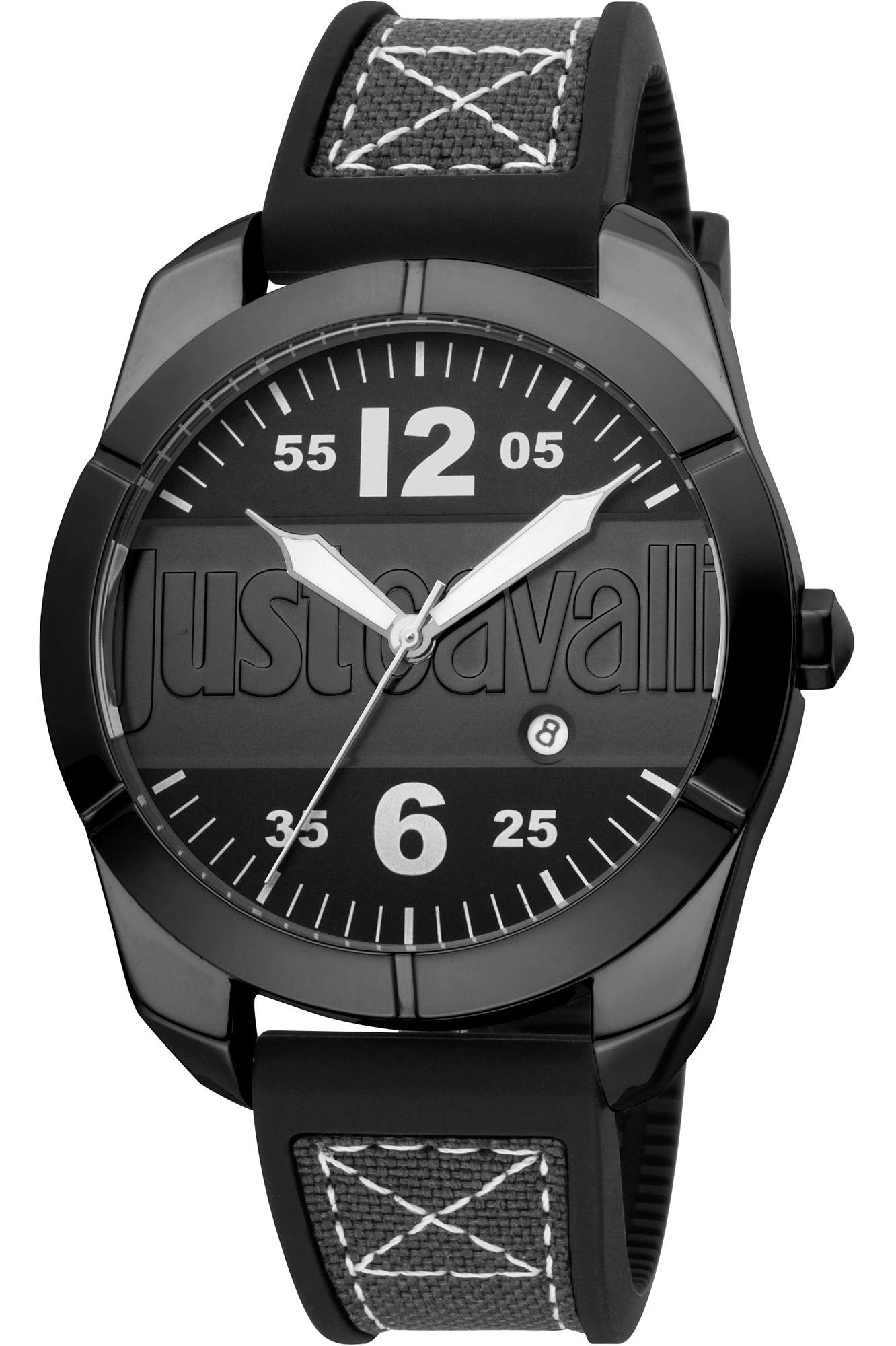 Just Cavalli Young Watch JC1G106P0025 - Silicon Gents Quartz Analogue