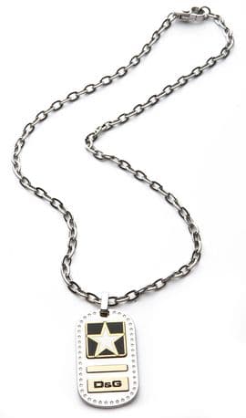 Dolce & Gabbana DJ0890 mens pendant necklace