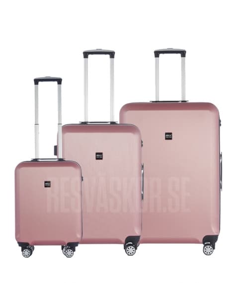 Resväska Airbox AZ8 - 3 Set Rosa