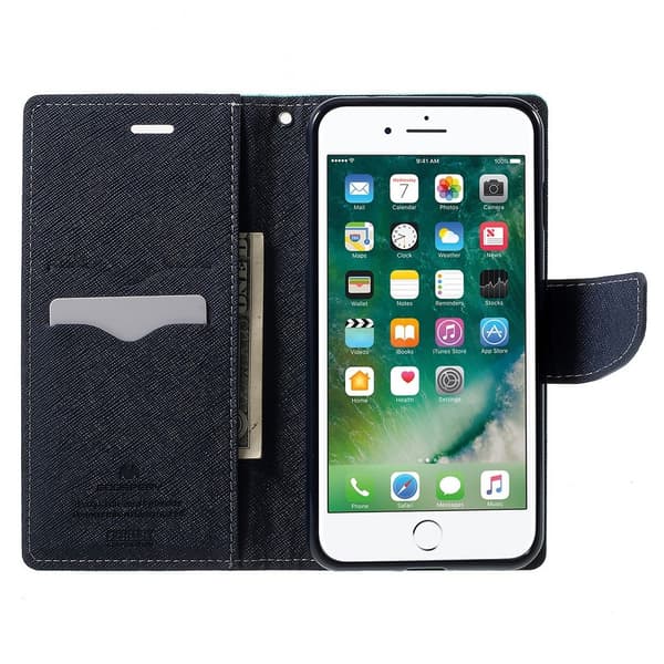 Mercury Fancy Diary Plånboksfodral till Apple iPhone 7 Plus - Tu