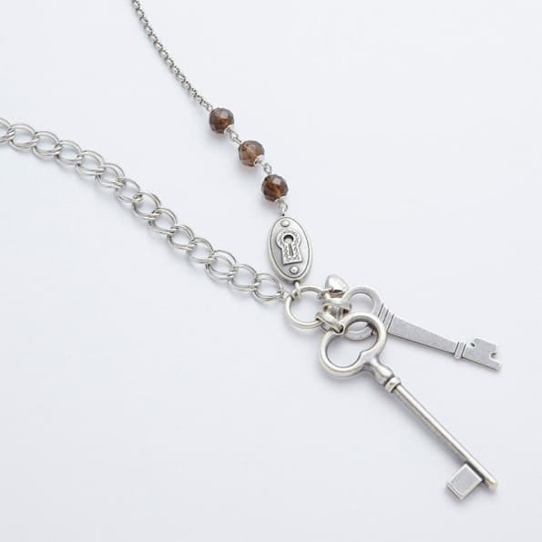 Fossil JF86672040 women pendant necklace