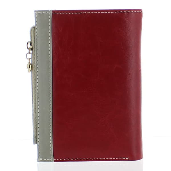 Dual Wallet Plånboksväska (Röd - Grå)