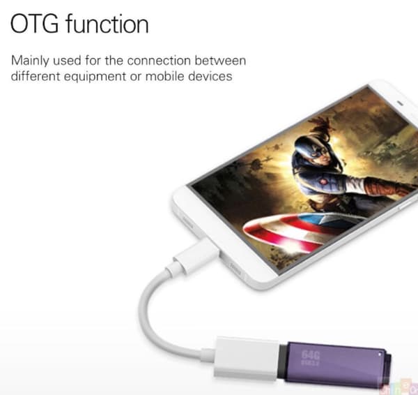 Type-C till USB kabel