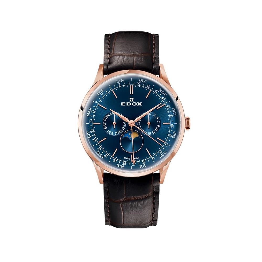 Edox Les Vauberts 40101-37RC-BUIR