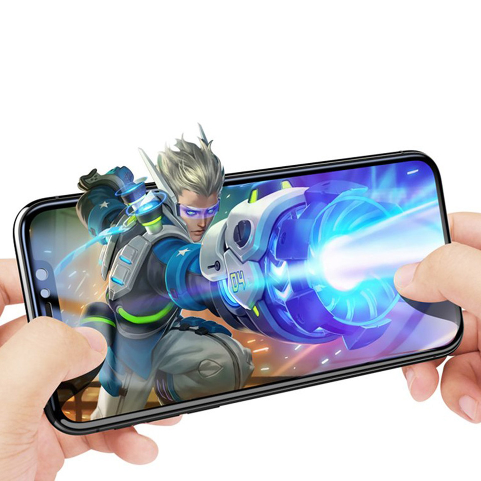 3-PACK iPhone XSMax SkyddSVART