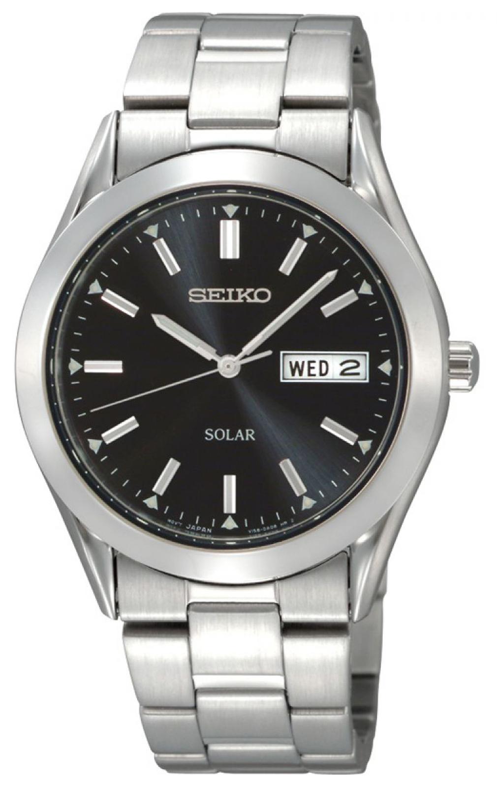 Seiko solar SNE039P1 Mens Solar watch