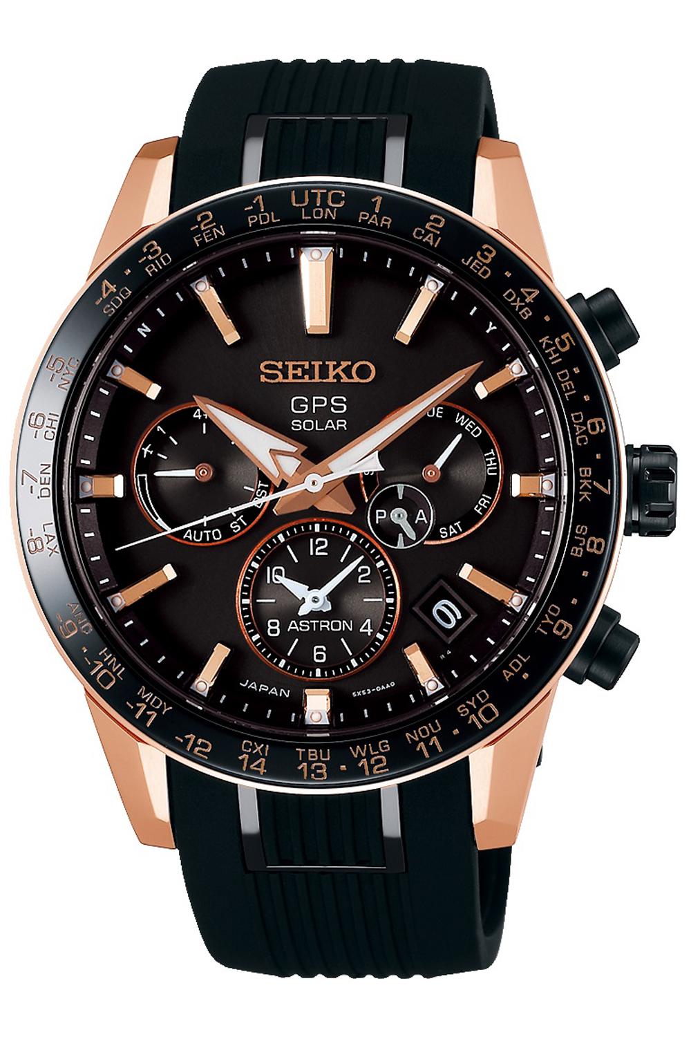 Seiko astron SSH006J1 Mens Solar watch
