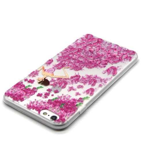 Flexicase Skal till Apple iPhone 6(S) Plus - FlowerQueen