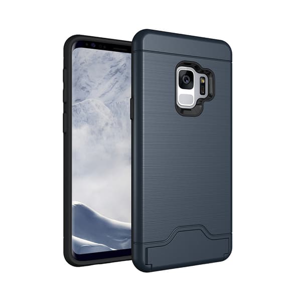 Samsung Galaxy S9+ - Elegant Skal med Plats för Kort