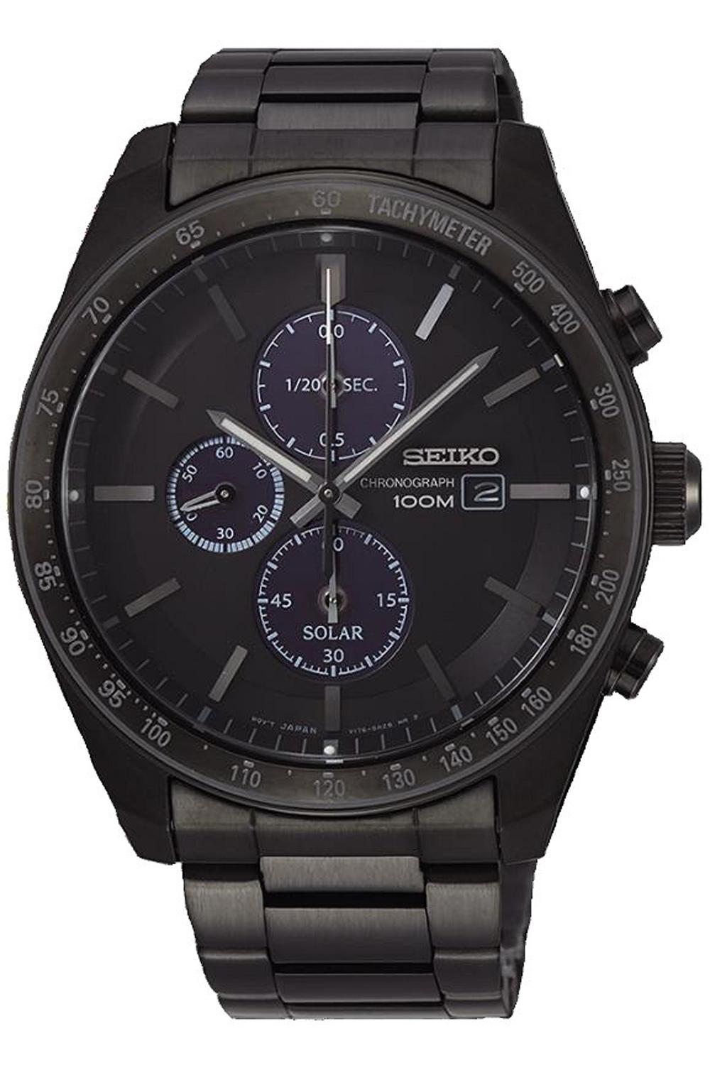 Seiko solar SSC721P1 Mens Solar watch