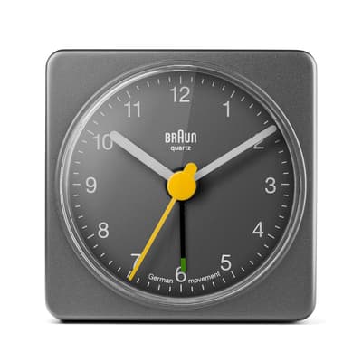 Braun Klassisk Travel Alarm Clock